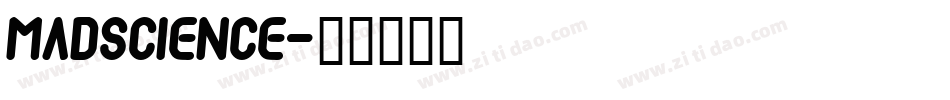MadScience字体转换