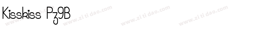 Kisskiss-Pz9B字体转换