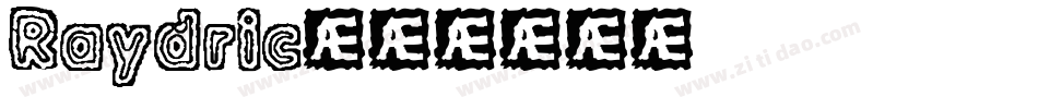 Raydric字体转换