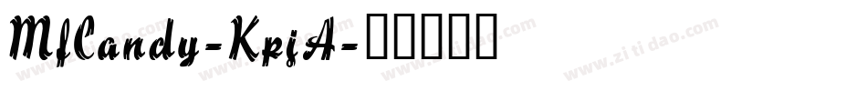 MfCandy-KpjA字体转换