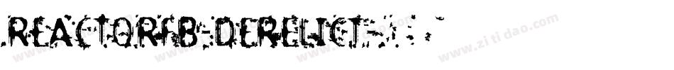 ReactorFB-Derelict字体转换