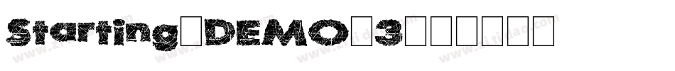 Starting-DEMO-3字体转换