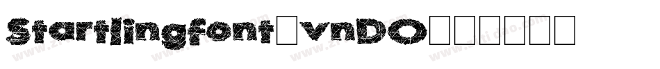 Startlingfont-vnDO字体转换