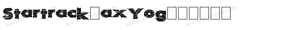 Startrack-axYog字体转换