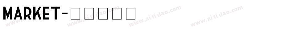 Market字体转换