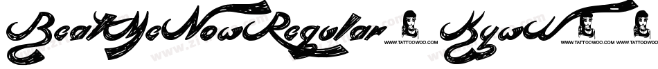 BeatMeNowRegular-KywW字体转换