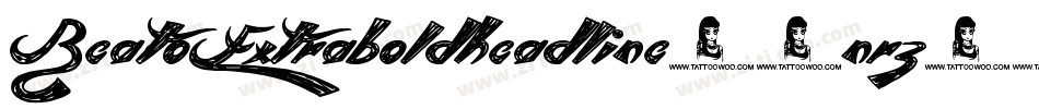 BeatoExtraboldheadline-3nrz字体转换