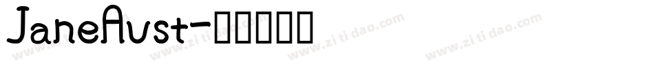 JaneAust字体转换