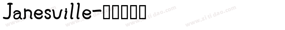 Janesuille字体转换