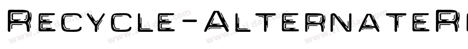 Recycle-AlternateReverse字体转换