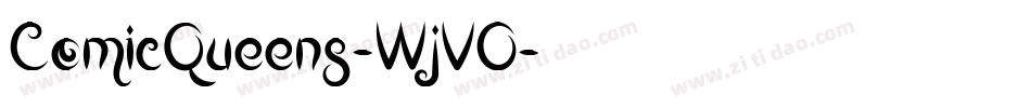ComicQueens-WjVO字体转换