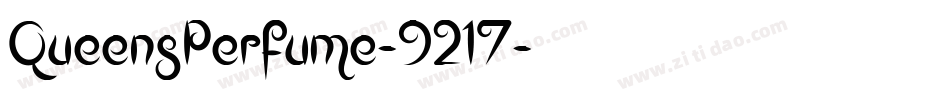 QueensPerfume-9217字体转换