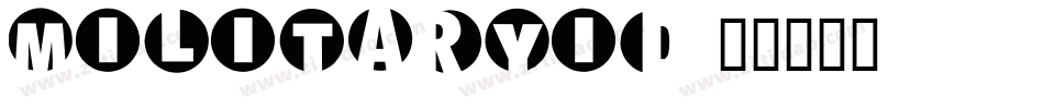 MilitaryID字体转换