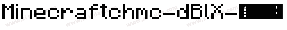 Minecraftchmc-dBlX字体转换