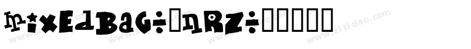 Mixedbag-1nRZ字体转换