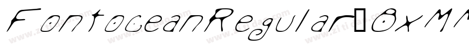 FontoceanRegular-8xMM字体转换