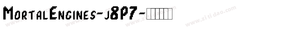 MortalEngines-j8P7字体转换