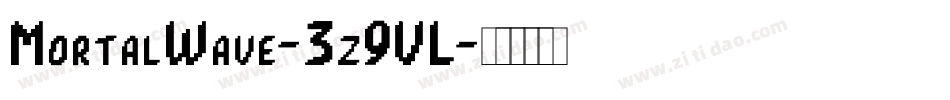 MortalWave-3z9VL字体转换