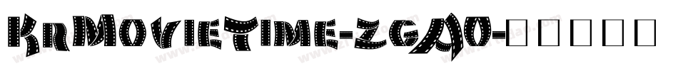 KrMovieTime-zgA0字体转换