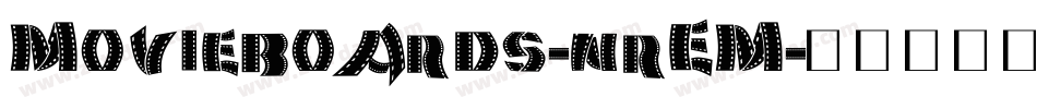 Movieboards-nrEM字体转换