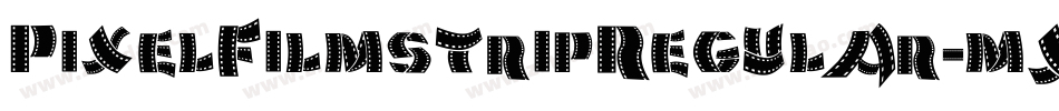 PixelFilmstripRegular-mX6x字体转换