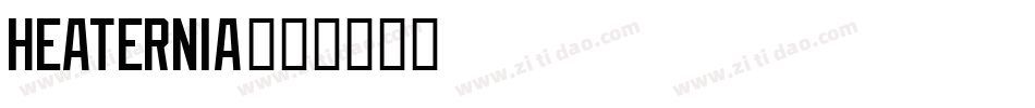 Heaternia字体转换