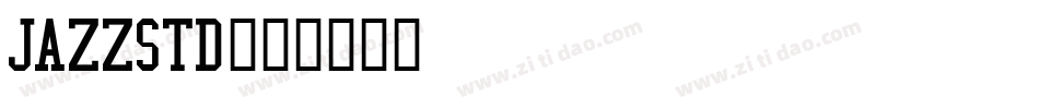JazzStd字体转换