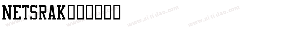 Netsrak字体转换