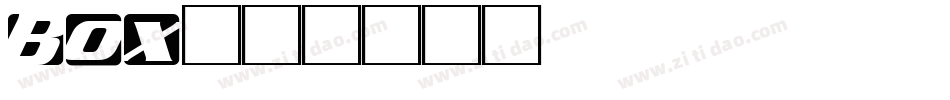BOX字体转换