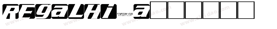 regalhisa字体转换
