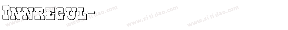 Innregul字体转换