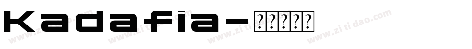 Kadafia字体转换