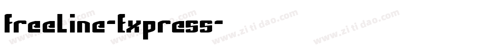 FreeLine-Express字体转换