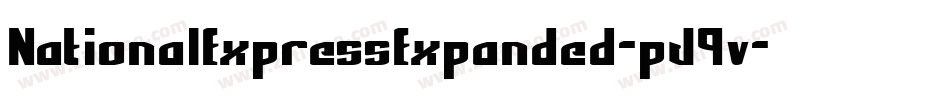 NationalExpressExpanded-pJ9v字体转换
