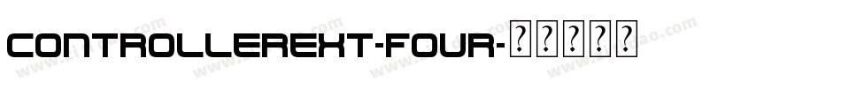 ControllerExt-Four字体转换