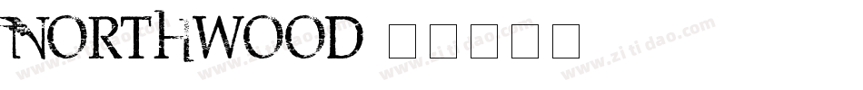 NORTHWOOD字体转换