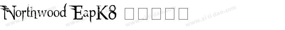 Northwood-EapK8字体转换