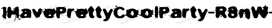 IHavePrettyCoolParty-R8nW字体转换