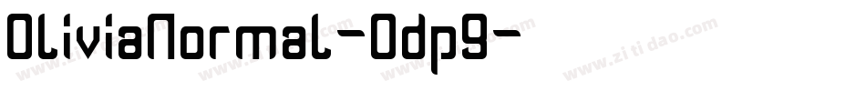 OliviaNormal-0dp9字体转换