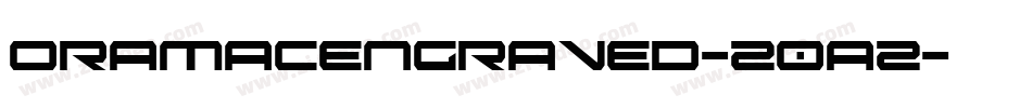 OramacEngraved-Z0aZ字体转换