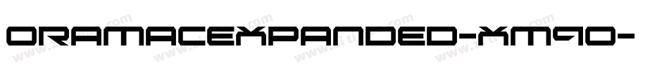 OramacExpanded-xmqO字体转换