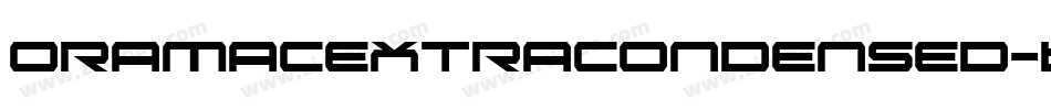 OramacExtraCondensed-BJew字体转换