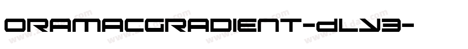 OramacGradient-Dly3字体转换