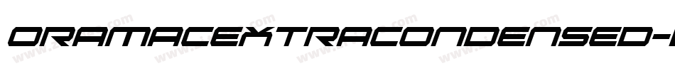 OramacExtraCondensed-BJew字体转换