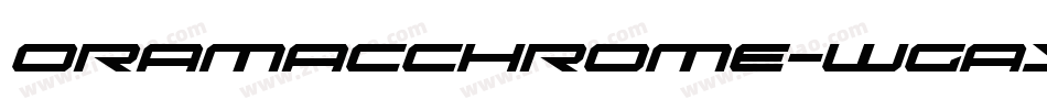 OramacChrome-WgaY字体转换