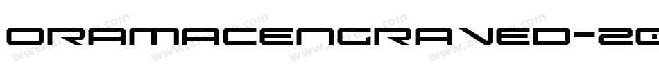 OramacEngraved-Z0aZ字体转换