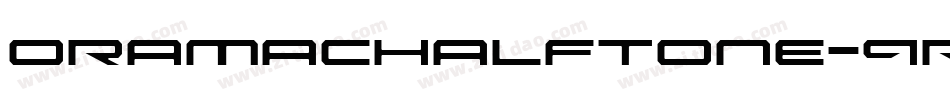 OramacHalftone-qrqq字体转换