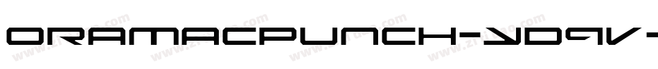 OramacPunch-ydqV字体转换