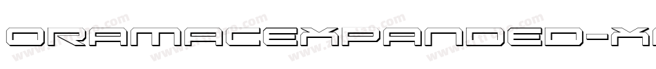 OramacExpanded-xmqO字体转换