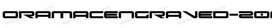 OramacEngraved-Z0aZ字体转换